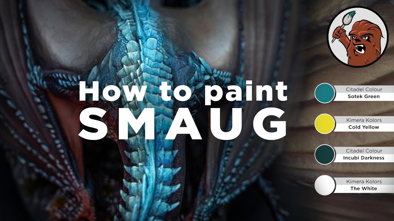 how to paint a dragon